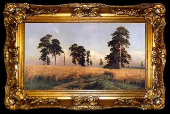 framed  Ivan Shishkin Landscape, ta009-2